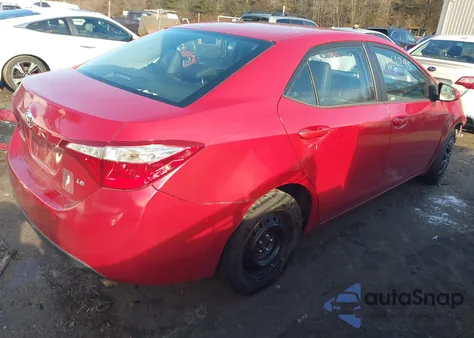 2014 Toyota Corolla Le from USA, damaged, VIN 2T1BURHE8EC190953